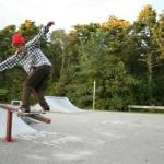 SKATING THE RAIL-IT'S A BIG HIT!